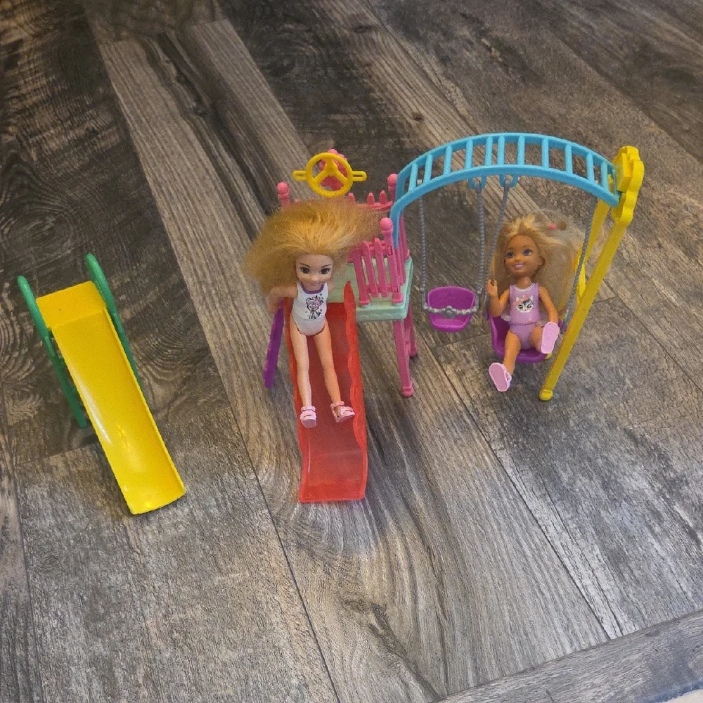 Barbie Chelsea Doll Playset with Slide and Swing - Multicolor - Picture 1 of 3
